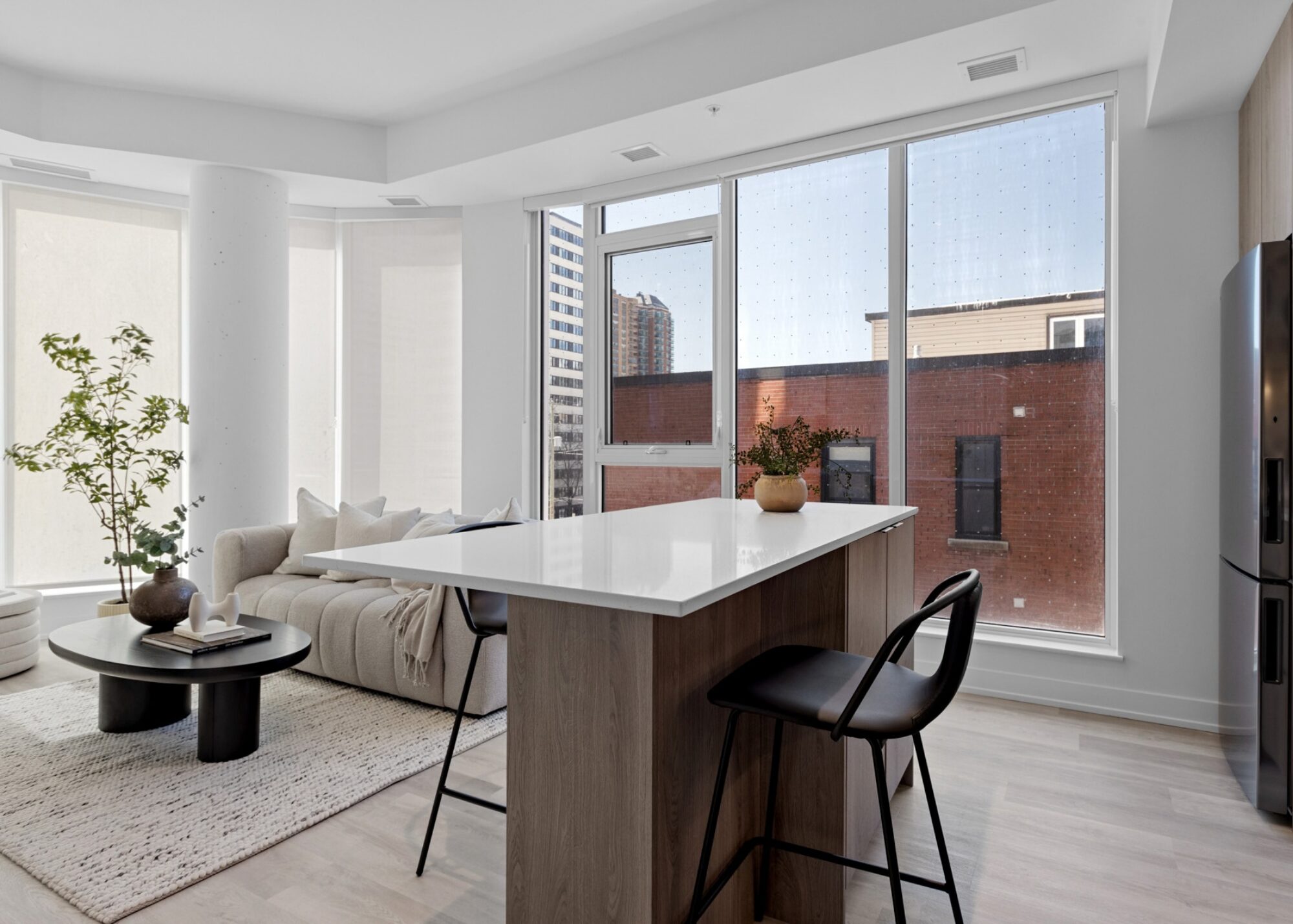 Releve Dining Room & Living Room